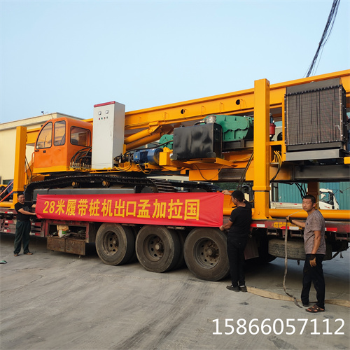 睿泰重工供應(yīng)360度小型履帶打樁機 全新深基坑高效光伏打樁機 供應(yīng)地基基礎(chǔ)加固打樁機