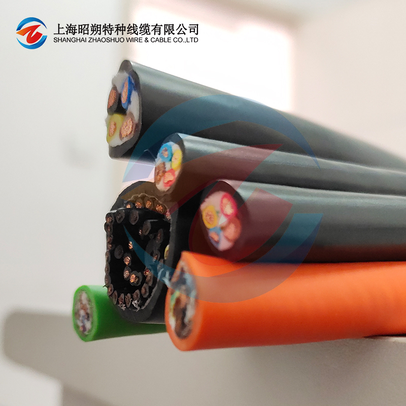屏蔽型中速移動(dòng)安裝拖鏈電纜